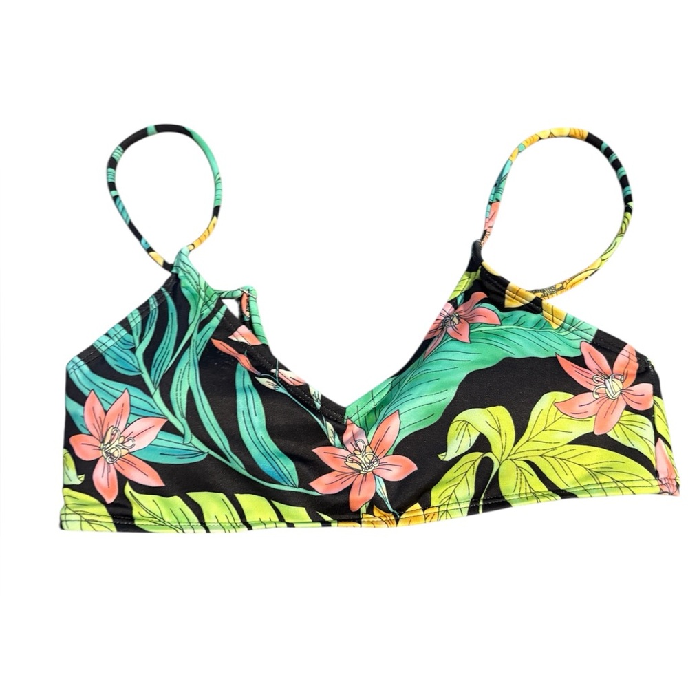 HURLEY Bloom Wash size S juniors 3-5 bikini top. Like new.
